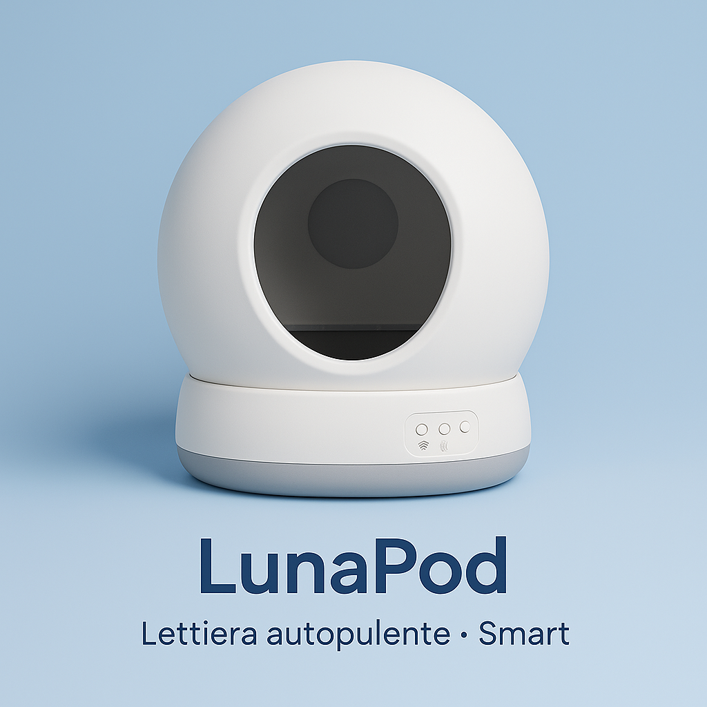LunaPod — Lettiera Autopulente Smart