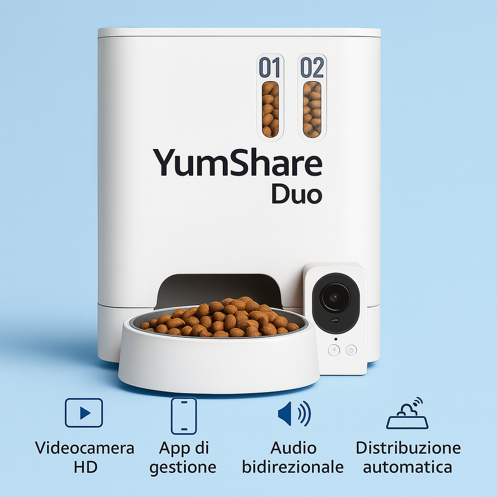 YumShare Duo — Distributore con Camera