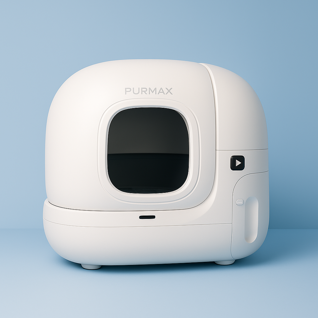 Purmax — Lettiera automatica intelligente con app & sistema anti-odore
